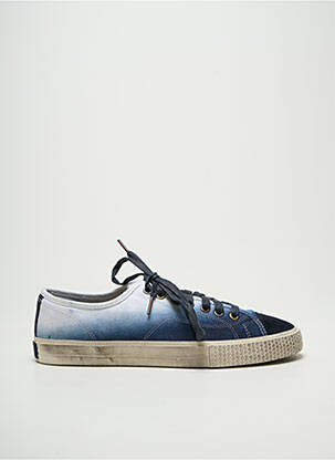 Baskets bout rond bout rond bleu HUGO BOSS homme