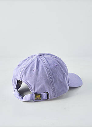 Casquette fermeture pressionnée violet STETSON homme