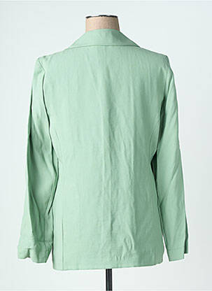 Blazer manches longues vert LAUREN VIDAL femme