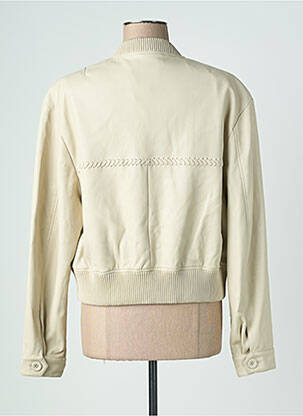 Veste simili cuir poches beige URBANCODE femme