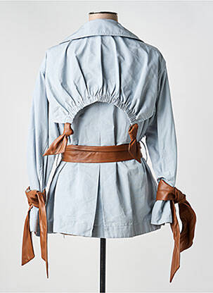 Trench poches sans capuche bleu URBANCODE femme