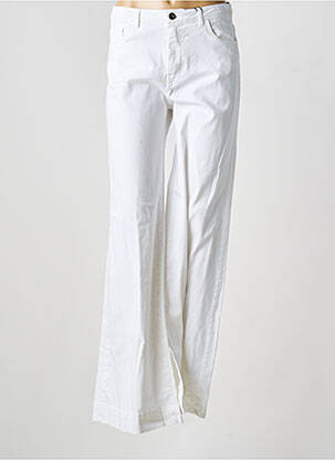 Jean coupe flare taille normale taille normale blanc LAUREN VIDAL femme