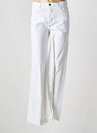 Jean coupe flare taille normale taille normale blanc LAUREN VIDAL femme