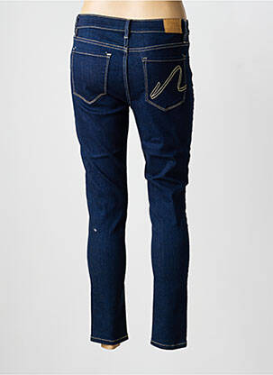 Jeans skinny tissage brut taille normale bleu NAGEV femme