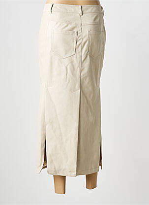 Jupe longue coupe droite beige URBANCODE femme