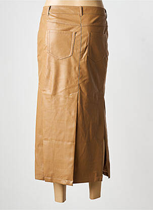 Jupe longue coupe droite beige URBANCODE femme