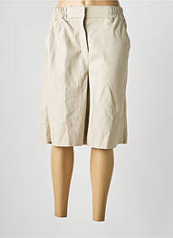 Bermuda coupe jupe culotte taille haute beige URBANCODE femme