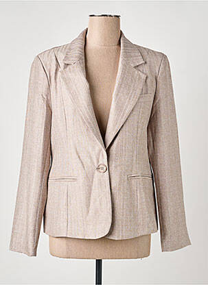 Blazer poches beige VANILLA femme