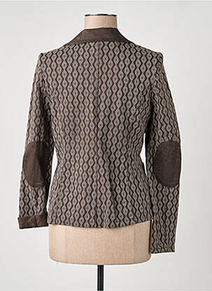 Blazer coupe cintrée marron VANILLA femme
