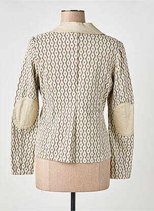 Blazer coupe cintrée beige VANILLA femme