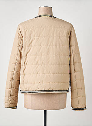 Doudoune poches sans capuche beige VANILLA femme