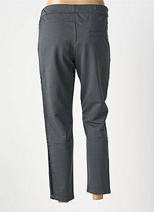 Pantalon 7/8 taille élastique gris VANILLA femme