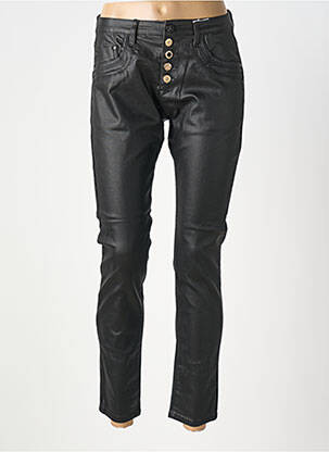 Pantalon 7/8 poches noir PLACE DU JOUR femme