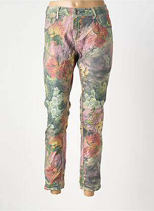 Pantalon slim poches bleu ZAC & ZOE femme