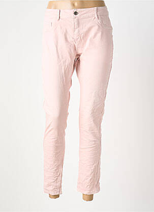 Pantalon slim poches rose ZAC & ZOE femme
