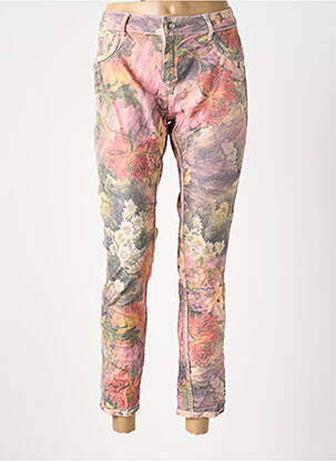 Pantalon slim poches rose ZAC & ZOE femme