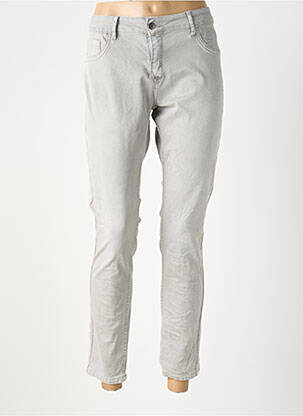 Pantalon slim poches gris ZAC & ZOE femme