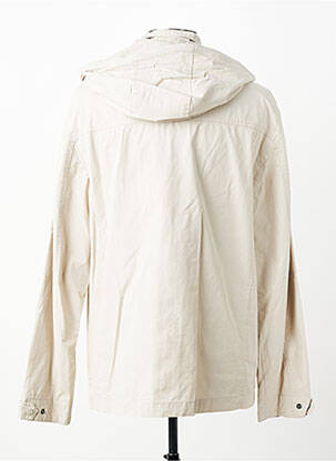 Coupe-vent finition intérieure doublée a capuche beige REVER MILE femme