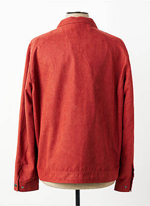 Veste casual poches orange REVER MILE homme