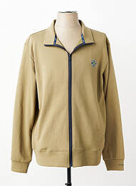 Veste casual resserrée sur le bas vert REVER MILE homme