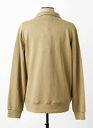 Veste casual resserrée sur le bas vert REVER MILE homme