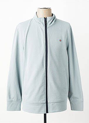Veste casual resserrée sur le bas bleu REVER MILE homme