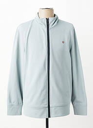 Veste casual resserrée sur le bas bleu REVER MILE homme