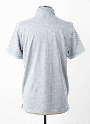Polo stretch manches courtes bleu REVER MILE homme