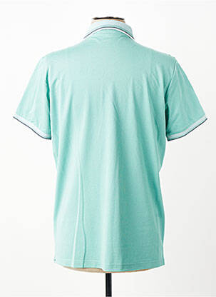 Polo stretch manches courtes vert REVER MILE homme