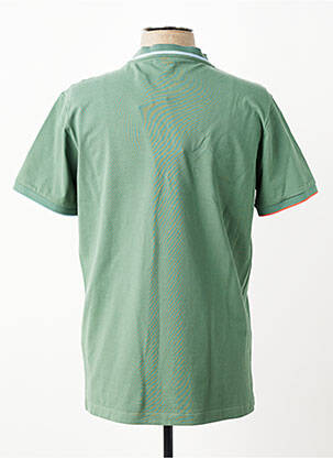 T-shirt coupe cintrée manches courtes vert REVER MILE homme