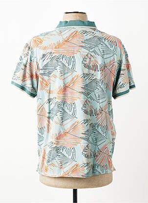 Polo stretch manches courtes vert REVER MILE homme