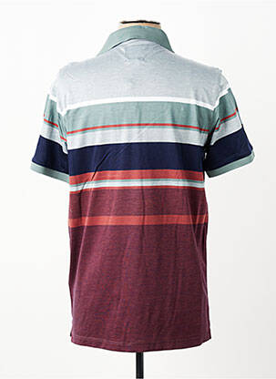 Polo tissage jersey manches courtes vert REVER MILE homme