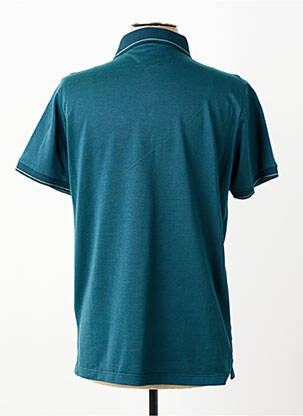 Polo tissage jersey manches courtes vert REVER MILE homme