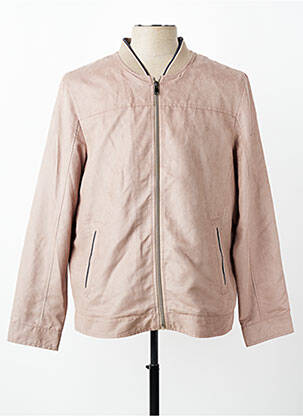 Veste casual resserrée sur le bas marron REVER MILE homme