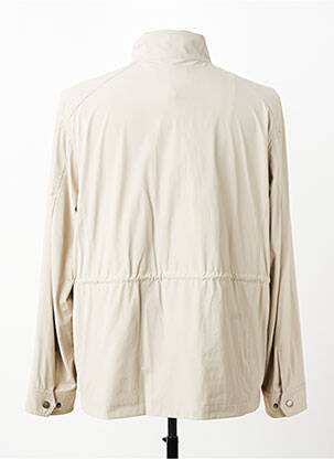 Parka manches longues sans capuche beige REVER MILE homme