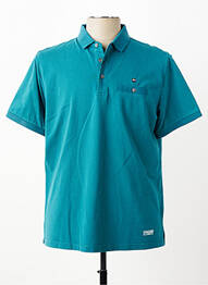 Polo stretch manches courtes vert REVER MILE homme