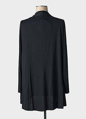 Gilet manches longues stretch noir AN II VITO femme