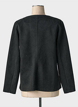 Veste casual col rond noir OLIVER JUNG femme