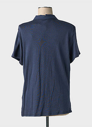 Polo stretch manches courtes bleu SAINT JAMES femme
