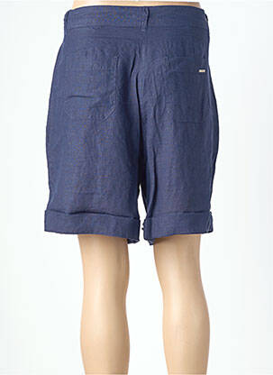 Short fermeture zippée sous rabat boutonné taille normale bleu SAINT JAMES femme