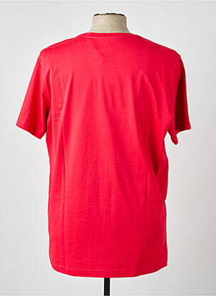 T-shirt coupe cintrée manches courtes rouge MISE AU GREEN homme