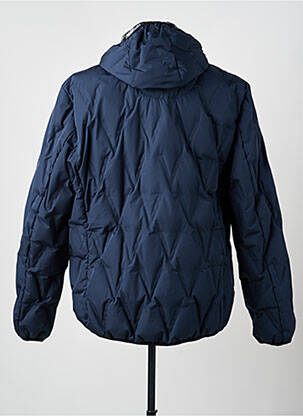 Doudoune poches a capuche bleu PIERRE CARDIN homme