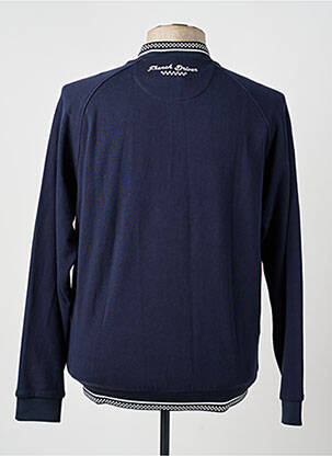 Veste casual resserrée sur le bas bleu DELAHAYE homme