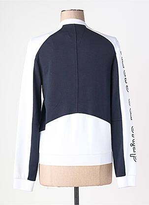 Veste casual poches bleu DELAHAYE femme