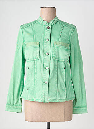 Veste casual poches vert THOMAS RABE femme