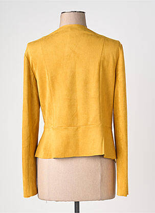 Veste chic col v jaune BETTY BARCLAY femme