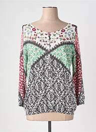 Gilet manches longues manches 3/4 vert JEI'S BY LETIZIA DENARO femme