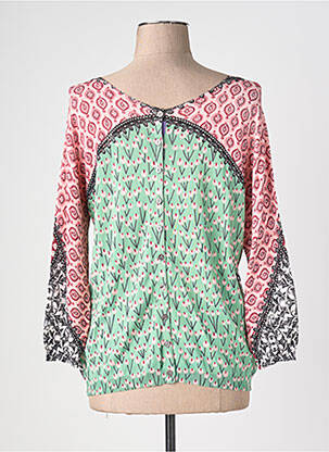 Gilet manches longues manches 3/4 vert JEI'S BY LETIZIA DENARO femme