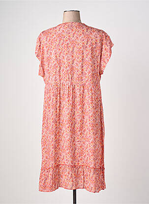 Robe mi-longue coupe fluide sans manche rouge EVA KAYAN femme