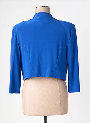 Boléro col rond bleu JOSEPH RIBKOFF femme